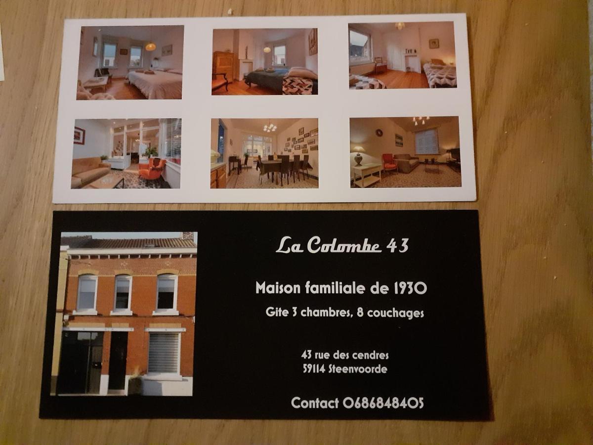 La Colombe 43 Villa Steenvoorde Ngoại thất bức ảnh